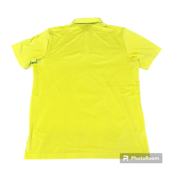 Adidas Men’s Yellow Golf Polo Size L - Picture 2 of 11